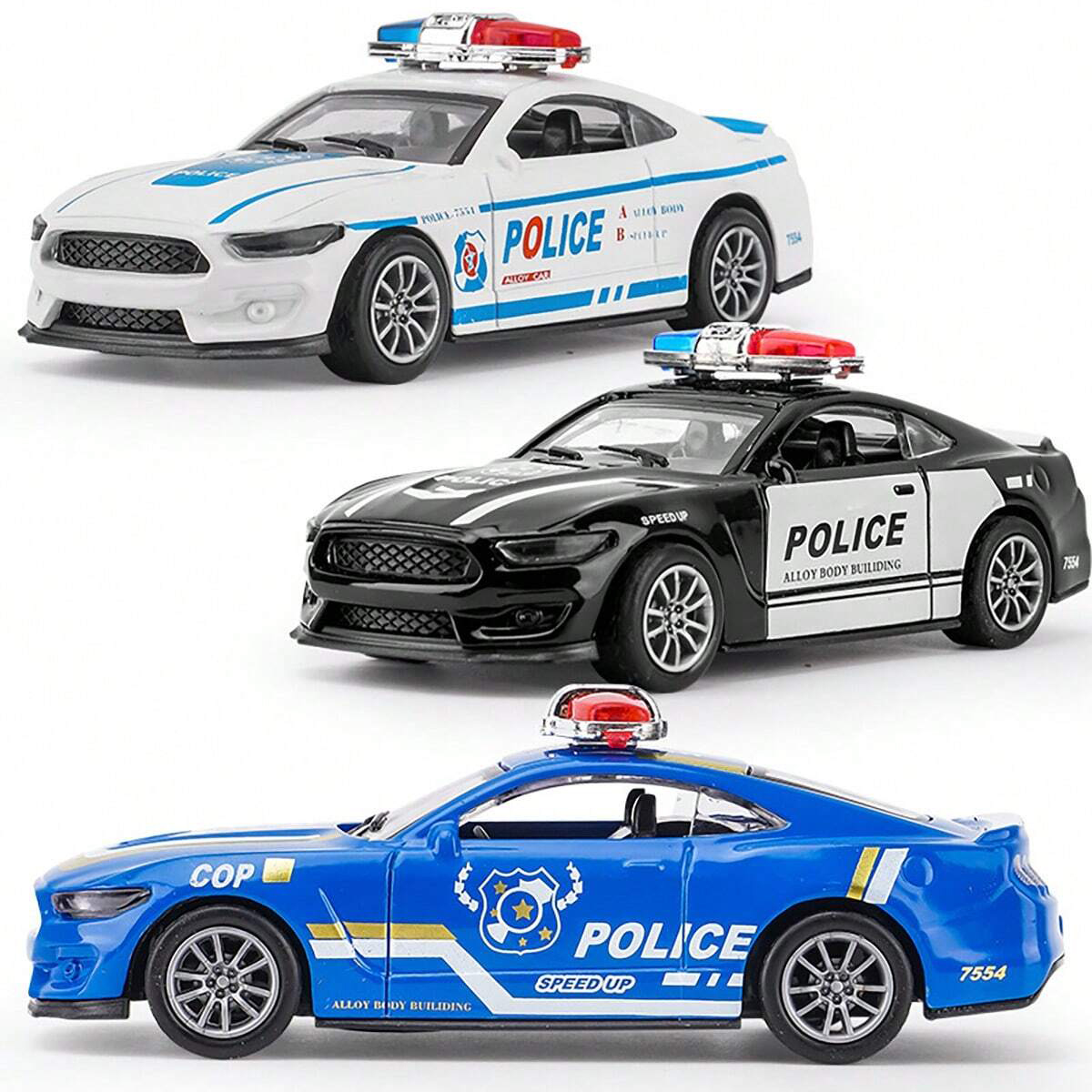 Kids Toys Cars - Modellauto aus Druckgusslegierung mit Rückziehfunktion, nicht