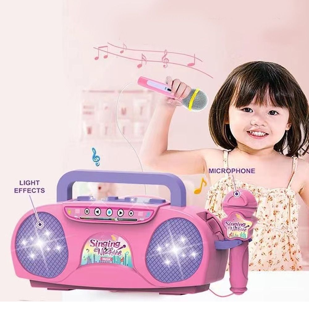 Kids Microphone Karaoke - Kind Karaoke Singen Maschine mit Mikrofon