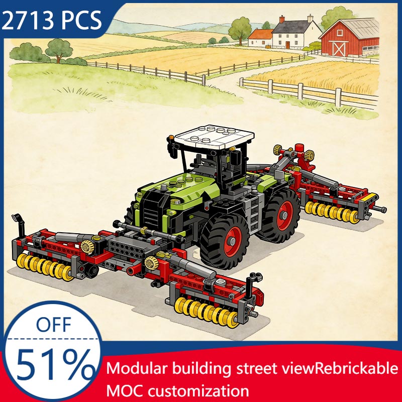 Kids Quarry Toys - NEU 2713 Teile Moc Luxus High-Tech