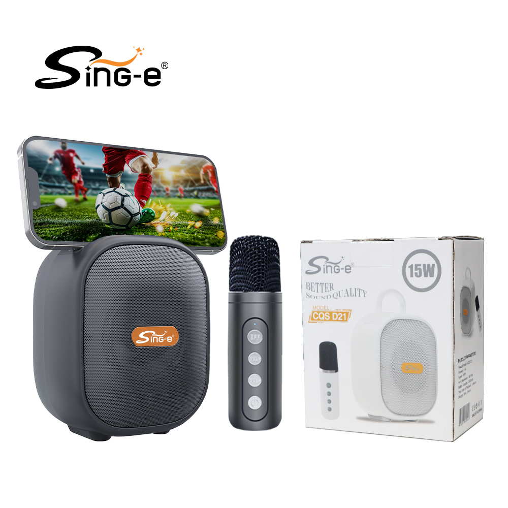 Kids Microphone Karaoke - ZQS D21 K12 Mini BT Karaoke-Lautsprecher