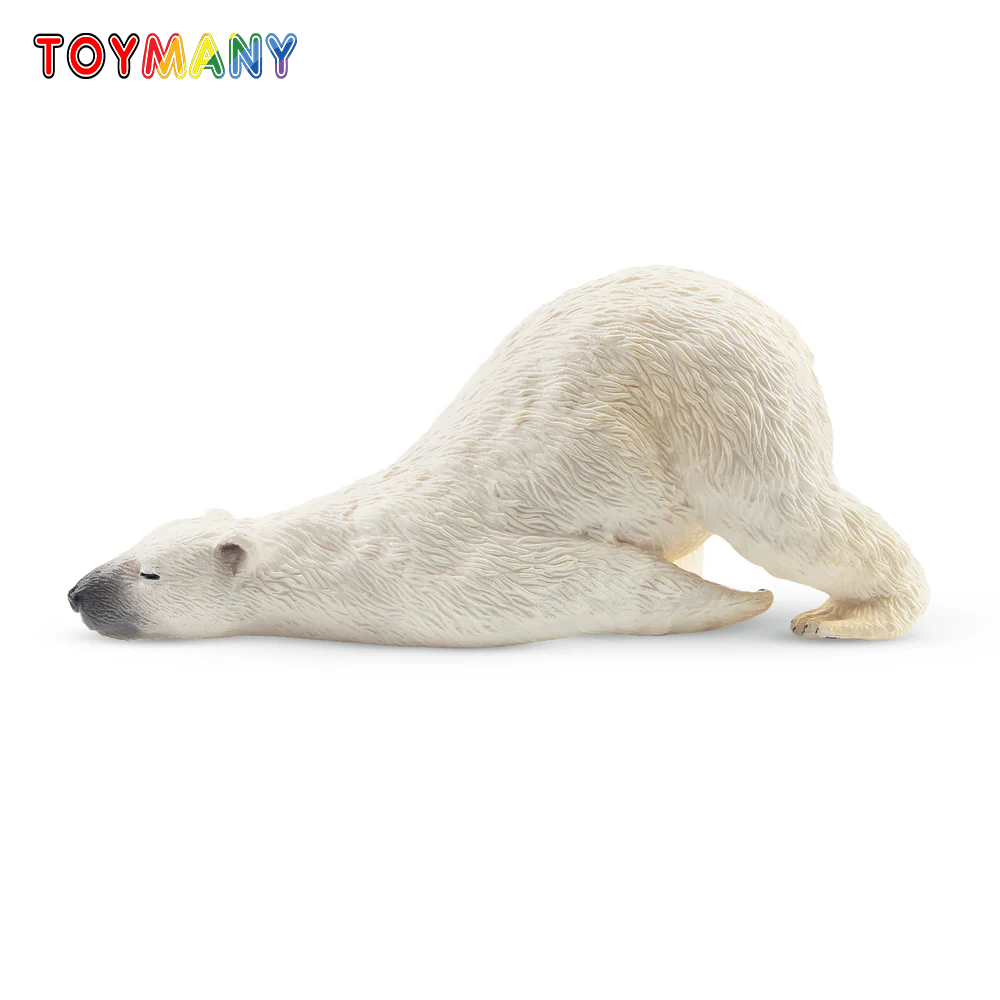 Kids Toys Under $5 - Toymany Simulation Liegen Erwachsene Eisbär Tier