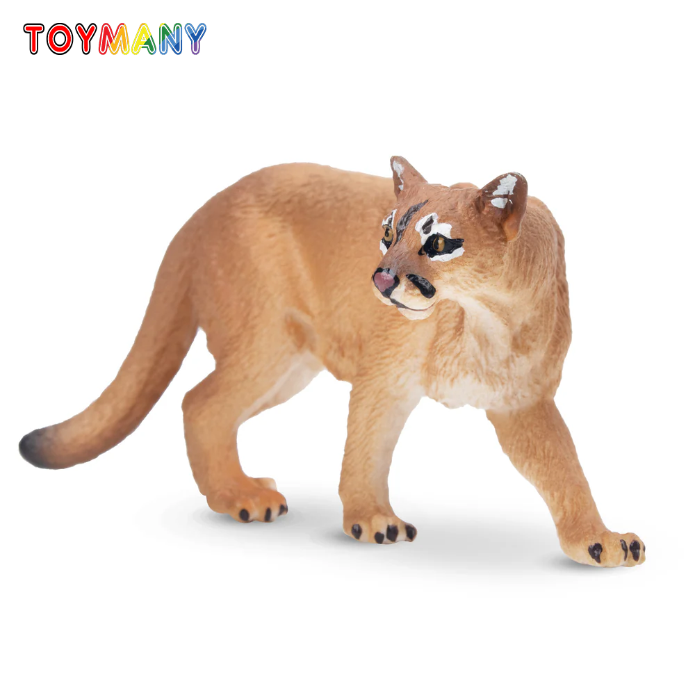 Kids Toys Under $5 - Toymany Simulation Cougar Wildlife Tier Modell