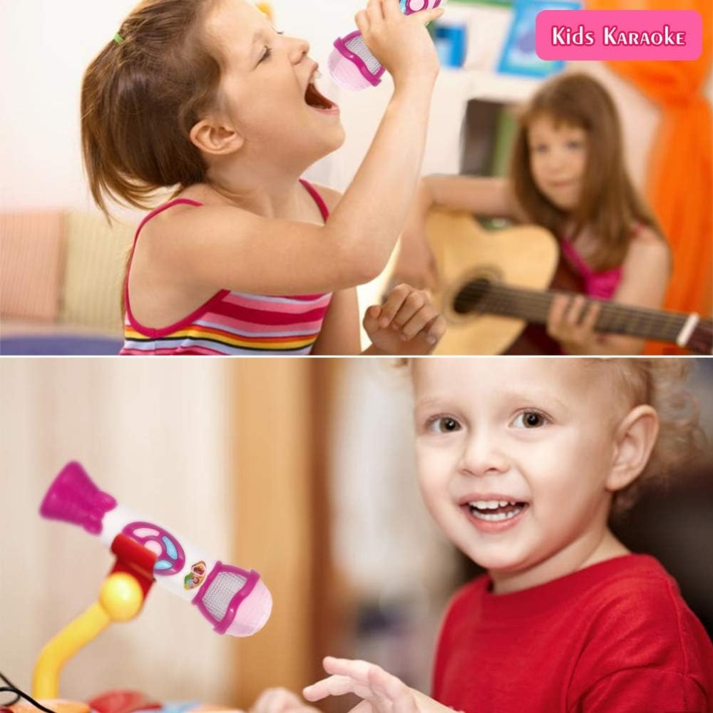 Kids Microphone Karaoke - Mikrofon für Kinder mit Stimmveränderung, Karaoke-Mikrofone