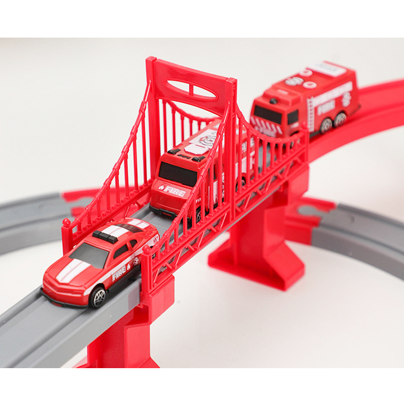 DIY rotes Kunststoff-Zuggleise – Toy Train Track Set Bewertung und Preis