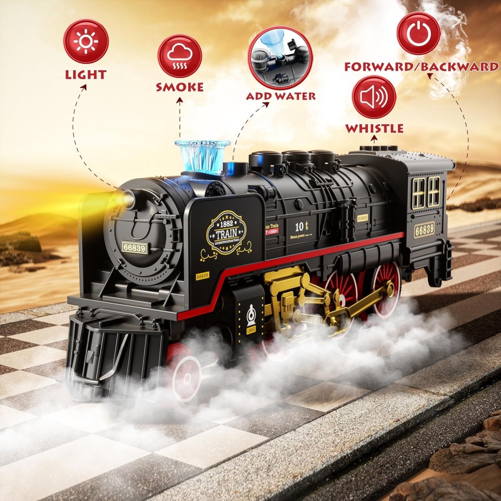 Elektrisches Zugspielzeug mit  – Toy Train Track Set Bewertung und Preis