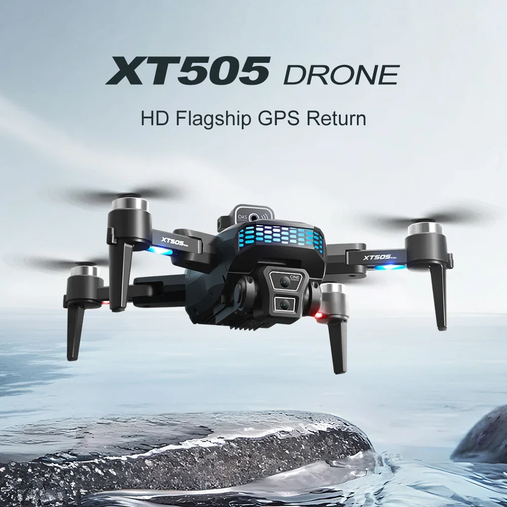 XT505 RC-Drohne mit 4K-Doppelk – Kids Toys Helicopter Bewertung und Preis