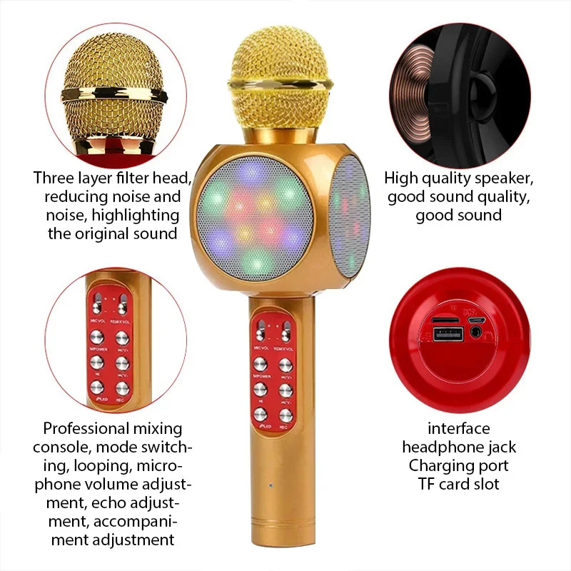 WS1816 Drahtlose Kinder Karaok – Kids Microphone Karaoke Bewertung und Preis