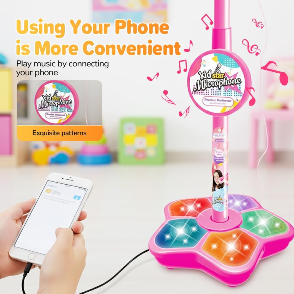 Kinder-Mikrofonständer Spielze – Kids Microphone Karaoke Bewertung und Preis