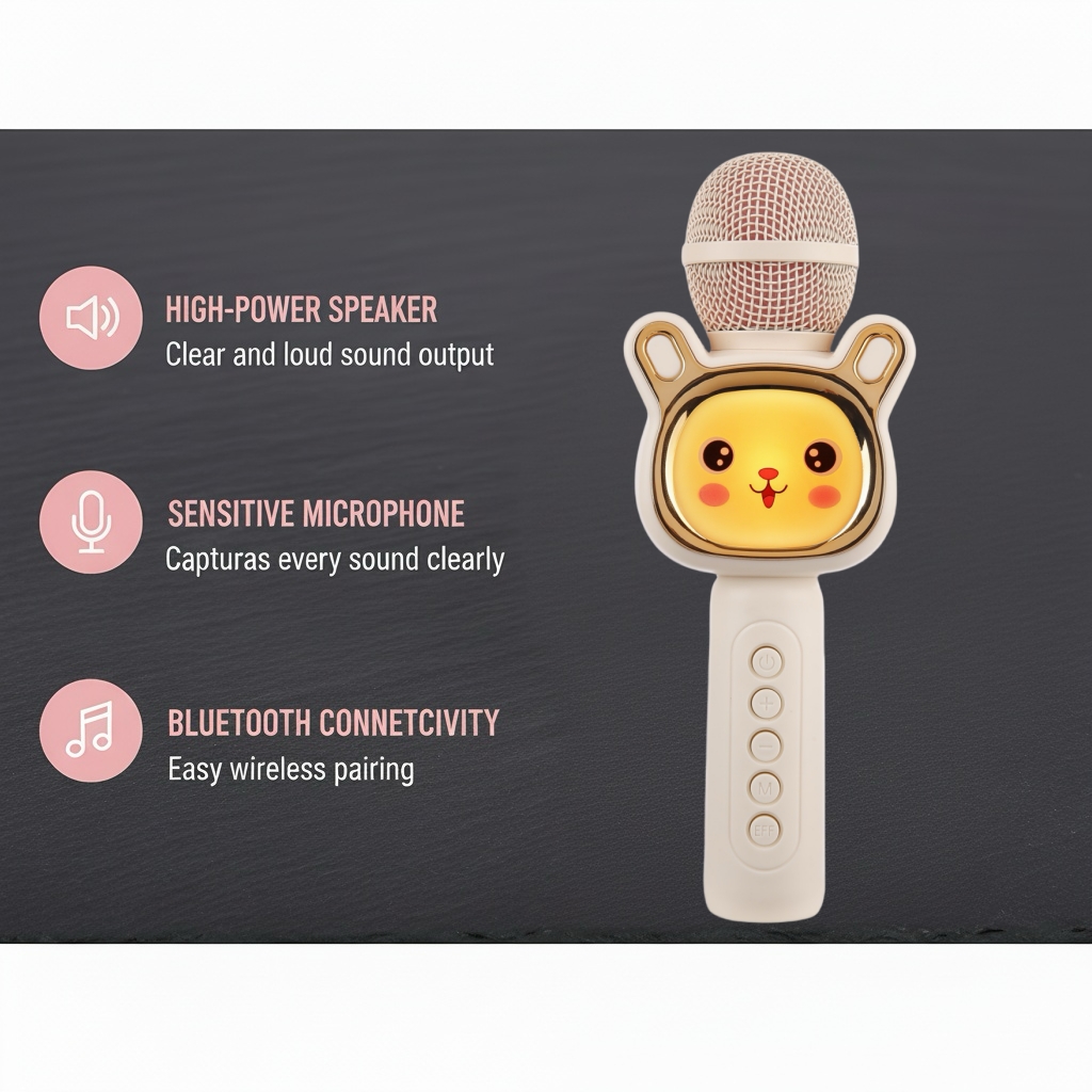 Tragbares KTV-Mikrofon für Kin – Kids Microphone Karaoke Bewertung und Preis