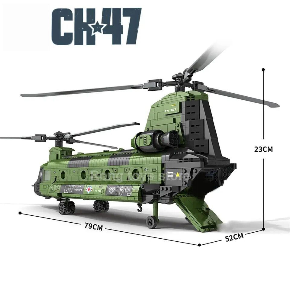 1622pcs CH-47 Chinook Transpor – Kids Toys Helicopter Bewertung und Preis