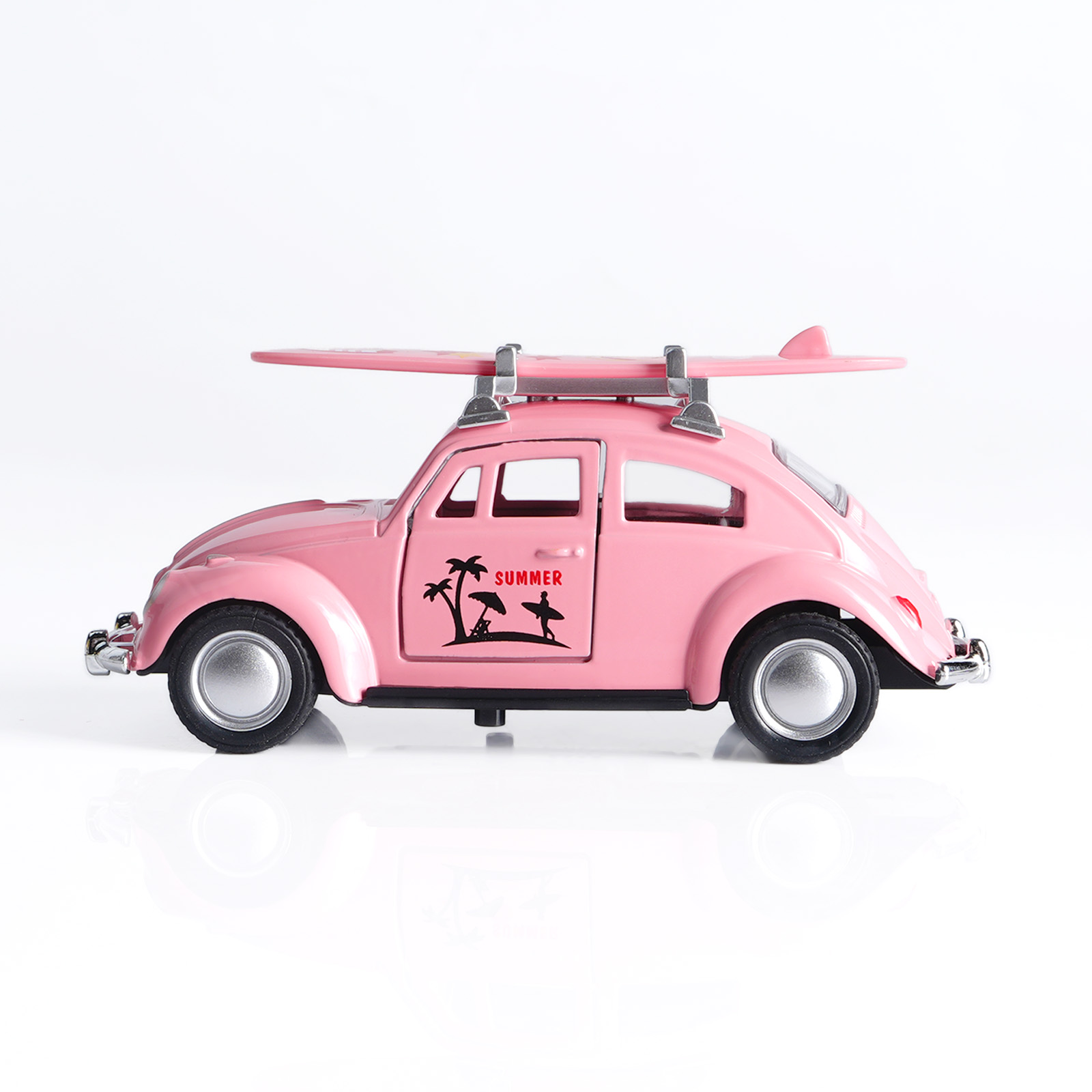 1:36 Rosa Volkswagen Käfer Mod – Kids Toys Cars Bewertung und Preis