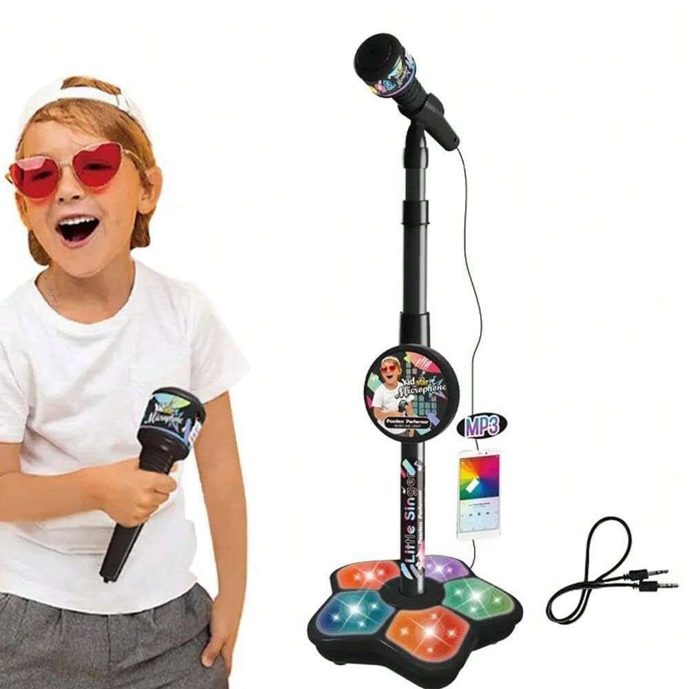 Kinder-Mikrofonständer-Spielze – Kids Microphone Karaoke Bewertung und Preis