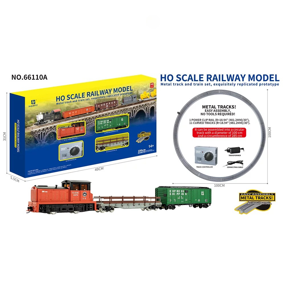 HO-Maßstab Metall-Eisenbahnmod – Toy Train Track Set Bewertung und Preis