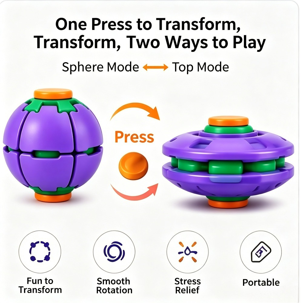 Transformierbarer Fidget-Spinn – Kids Y Toys Bewertung und Preis