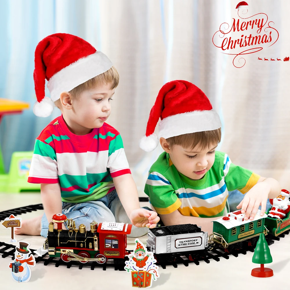 Weihnachten Zug Set Festliche  – Toy Train Track Set Bewertung und Preis