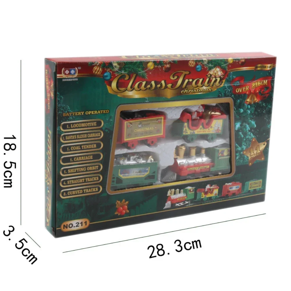 2026 Weihnachts-Eisenbahn-Set, – Toy Train Track Set Bewertung und Preis
