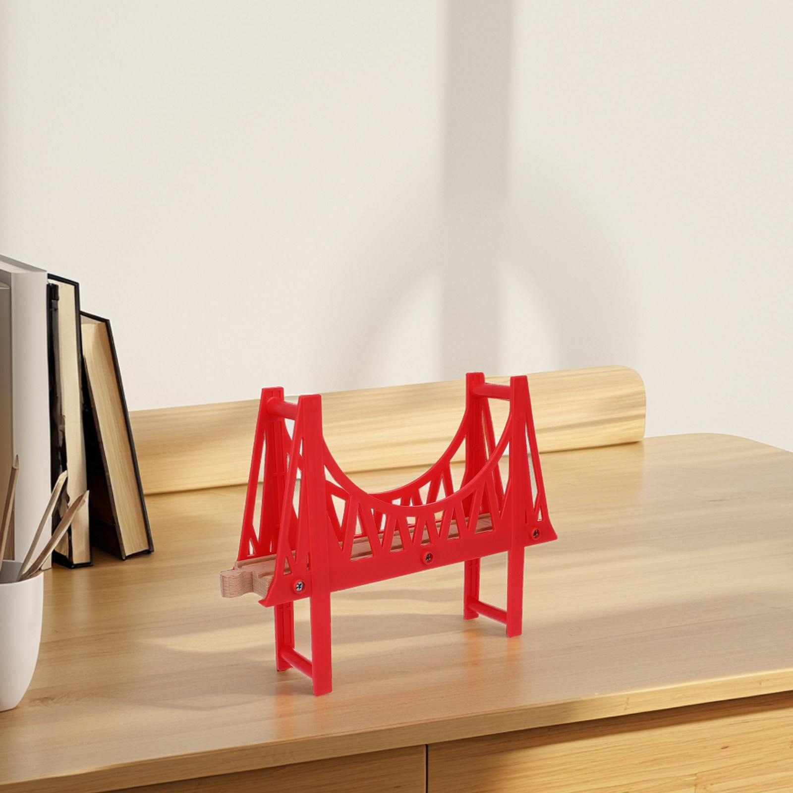 Holzeisenbahn-Schienenbrücke,  – Toy Train Track Set Bewertung und Preis